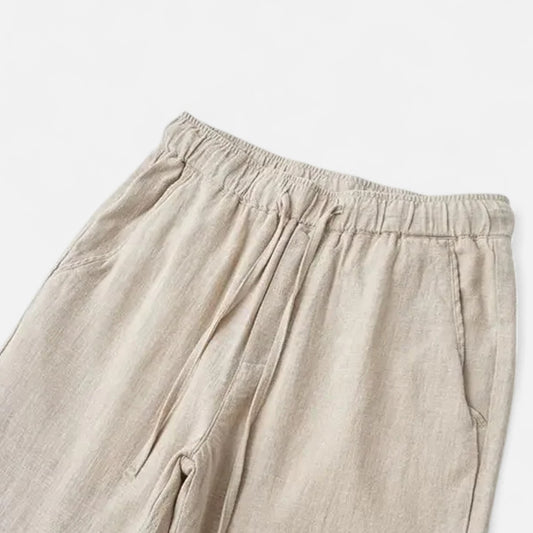 Old Monarchy | Men’s Loose Fit Linen Trousers – Lightweight Elegance for Warm-Weather Comfort