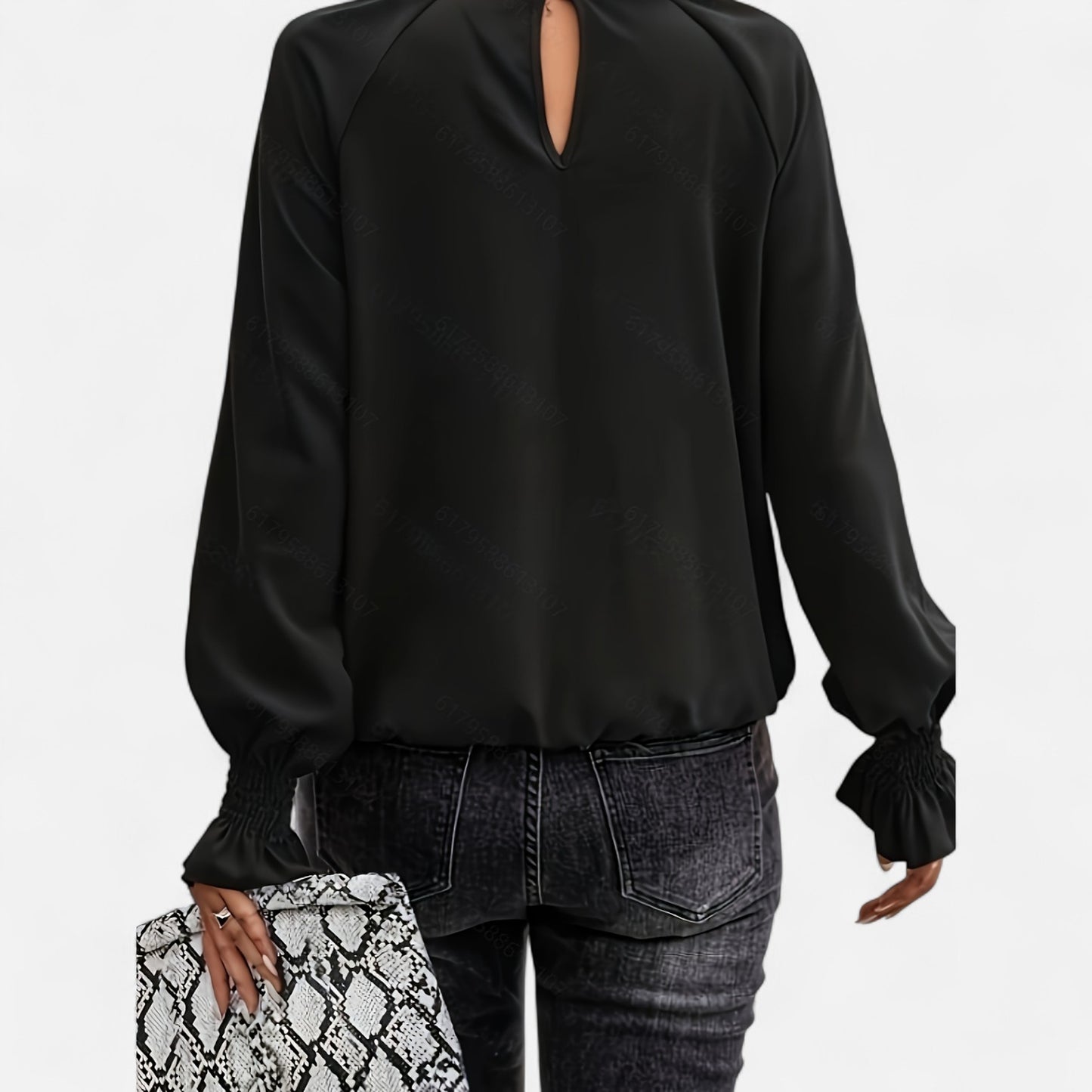 Old Monarchy | Women’s Vintage Pleated Blouse – Puffed Sleeves & Timeless Charm for All-Season Elegance