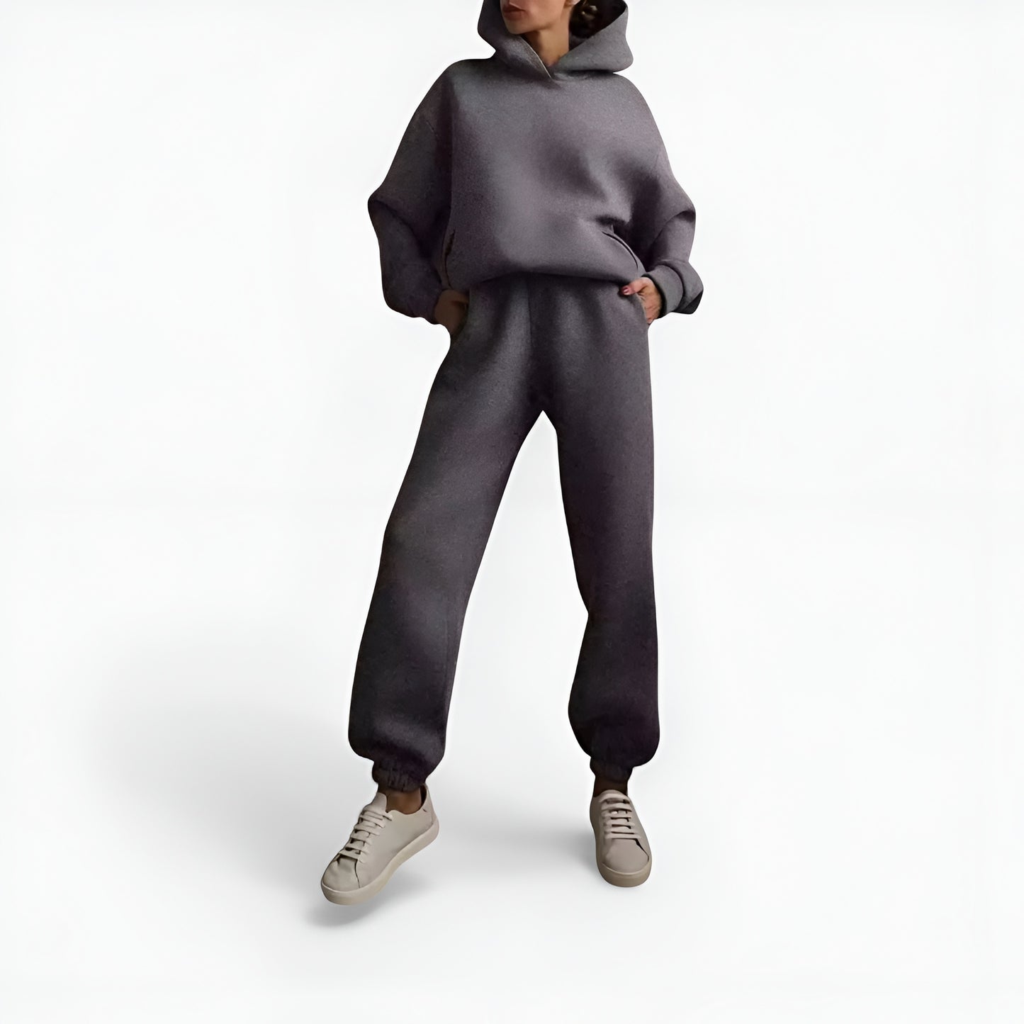 Old Monarchy | Women’s Two-Piece Lounge Tracksuit – Hooded Sweatshirt & Trousers