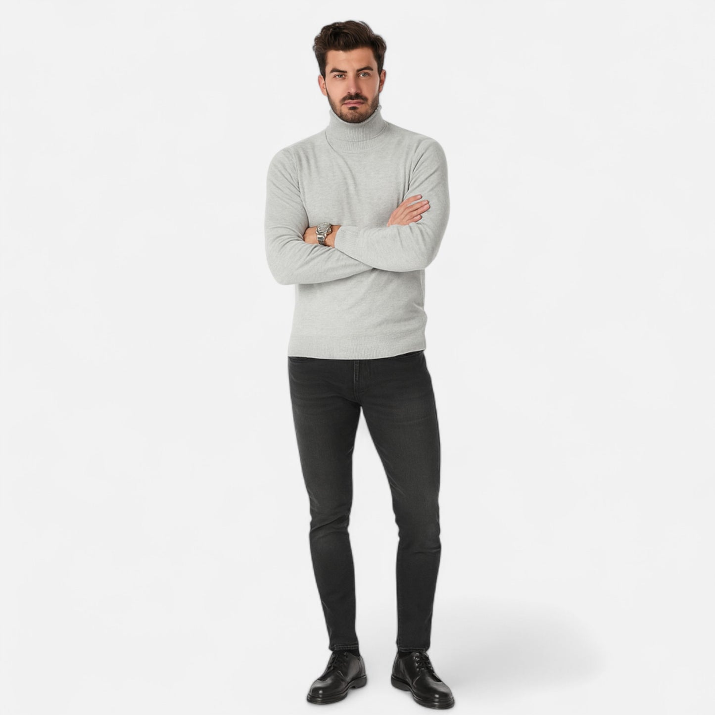 Old Monarchy | Men’s Wool Turtleneck – Timeless Design, Refined Warmth