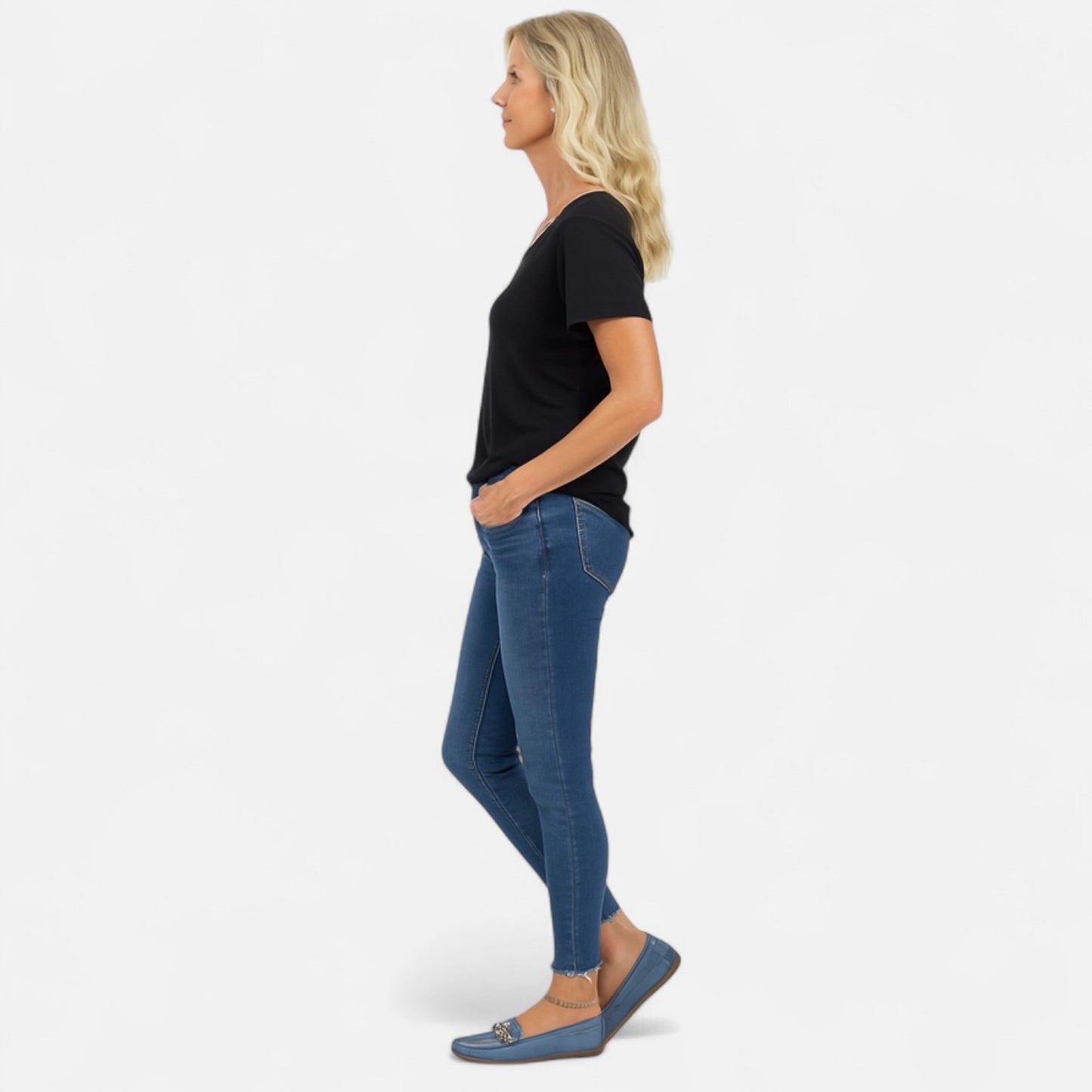 Old Monarchy | Women’s Orthopaedic Slip-On Loafers – Lightweight Support with Gold-Tone Detailing & All-Day Comfort