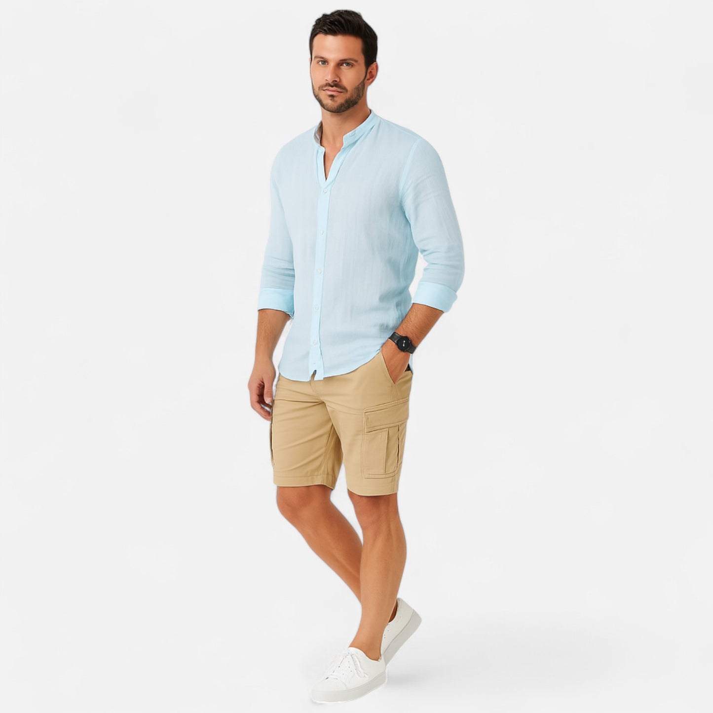 Old Monarchy | Men’s Explorer Cargo Shorts – Premium Utility with Classic Styling for Adventure & Casual Wear