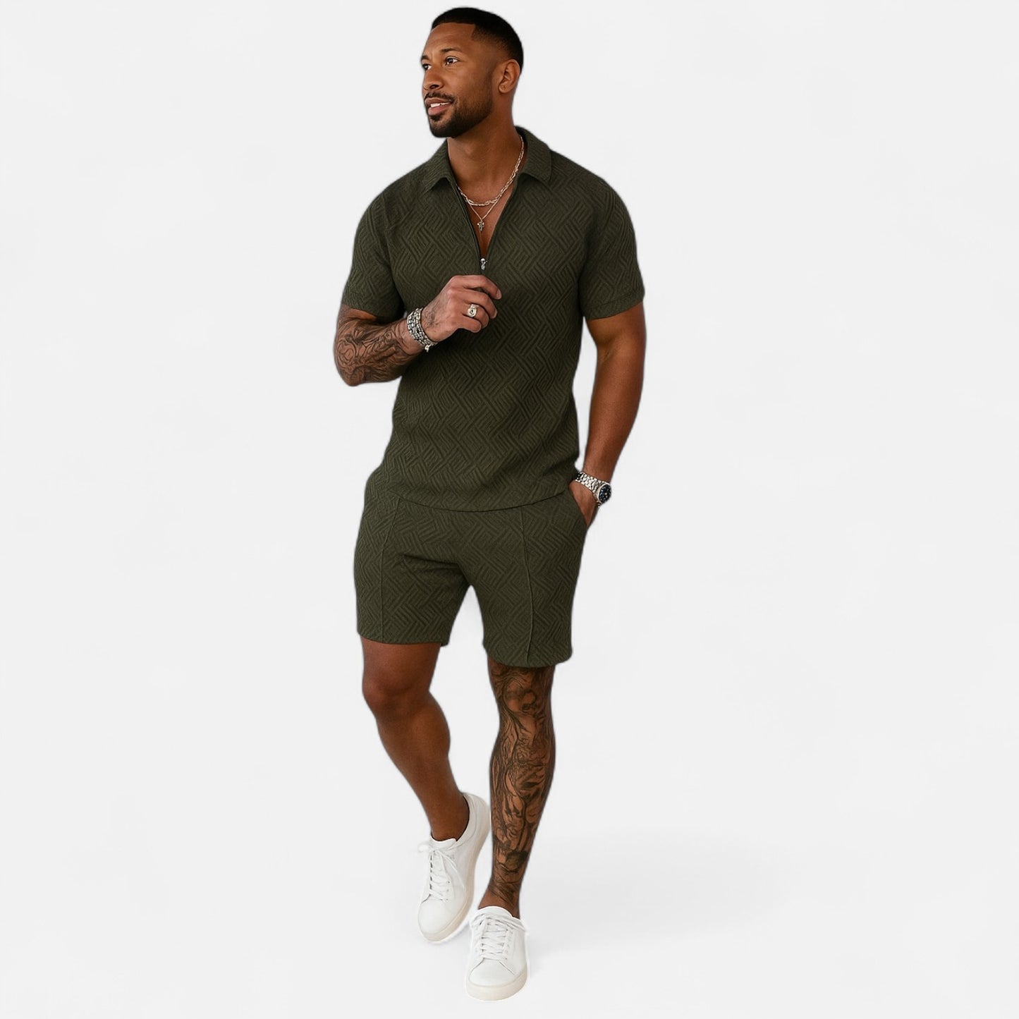 Men’s Linden Leisure Set – Relaxed Structure, Everyday Sophistication