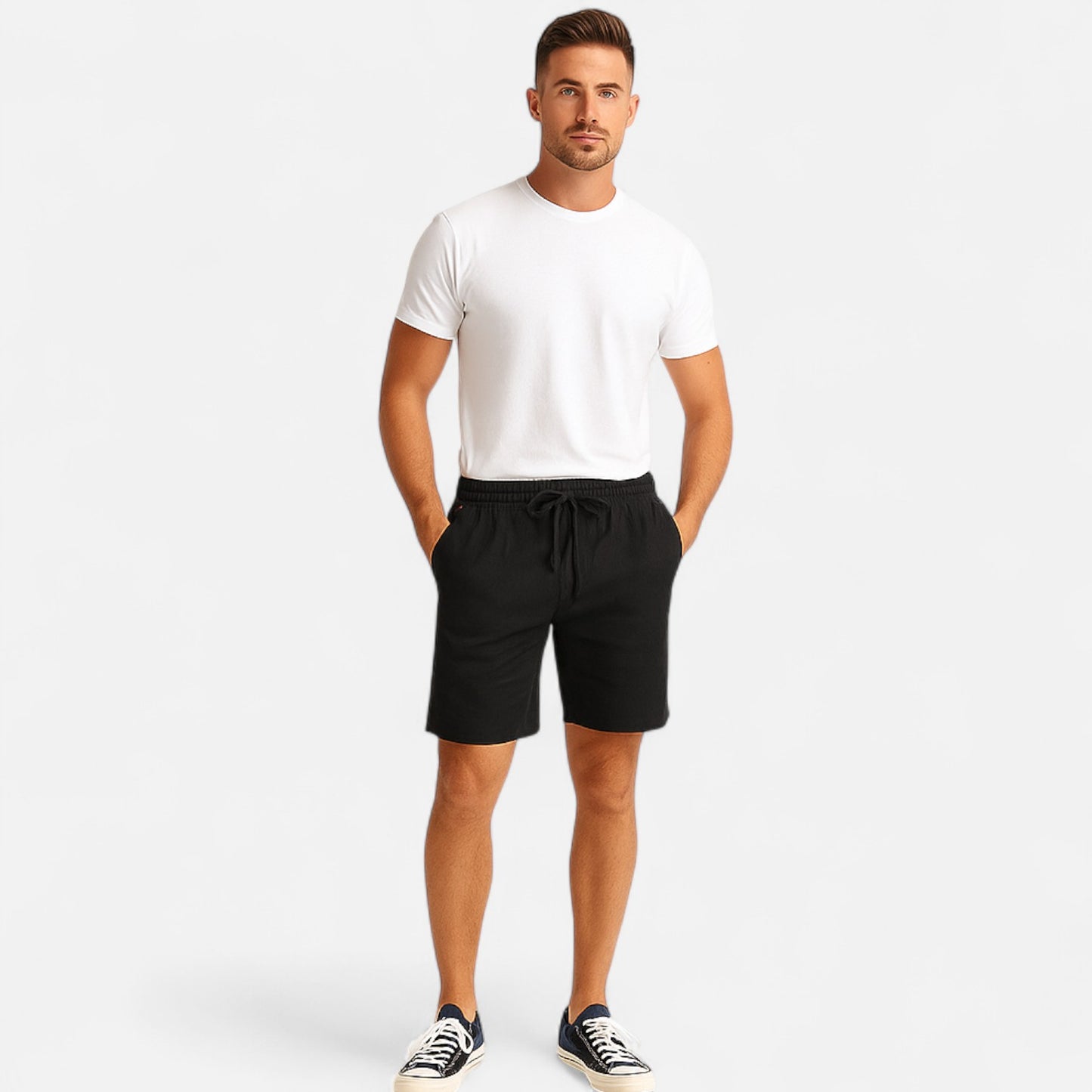Old Monarchy | Men's Riviera Linen Shorts