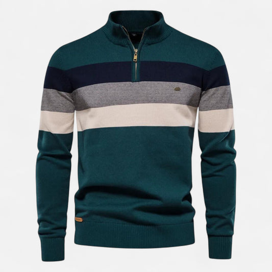 Old Monarchy | Men’s Quarter-Zip Sweater – Timeless Style, Refined Comfort