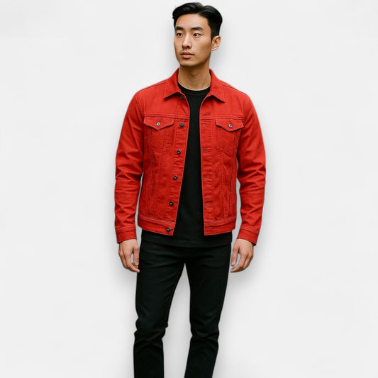 Old Monarchy | Men’s Denim Jacket – Classic Cut, Modern Edge