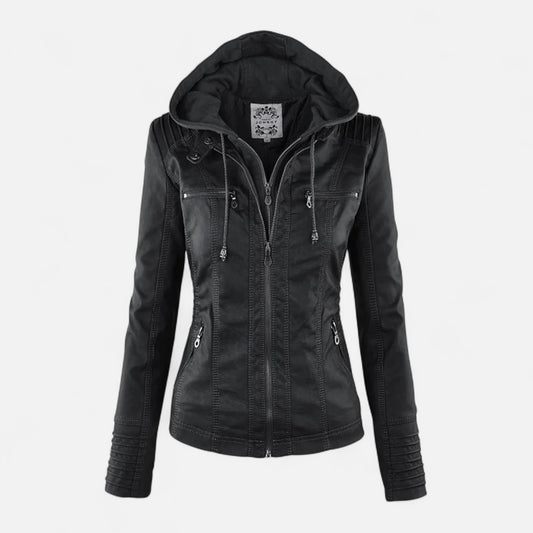 Old Monarchy | Women’s Leather Jacket – Timeless Elegance, Refined Edge