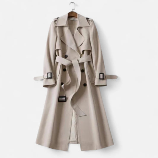 Old Monarchy | Women's Long Coat – Tailored Warmth, Timeless Silhouette