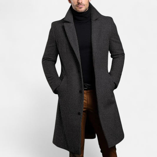 Old Monarchy | Men’s Classic Overcoat – Heritage Design, Timeless Refinement