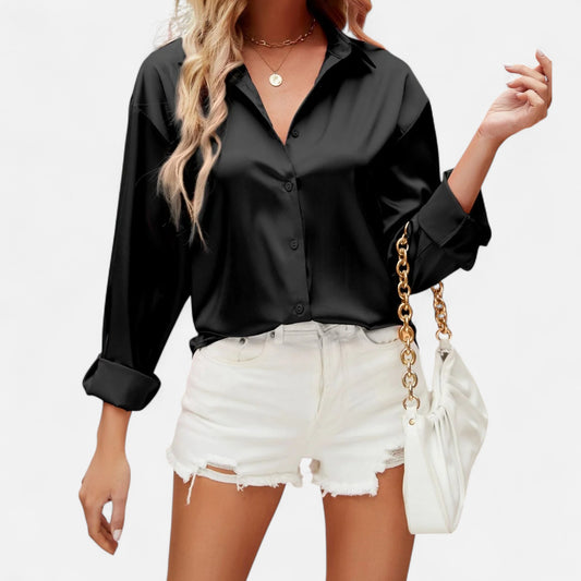 Old Monarchy | Women's Summer Blouse – Light Draping, Effortless Seasonal Elegance