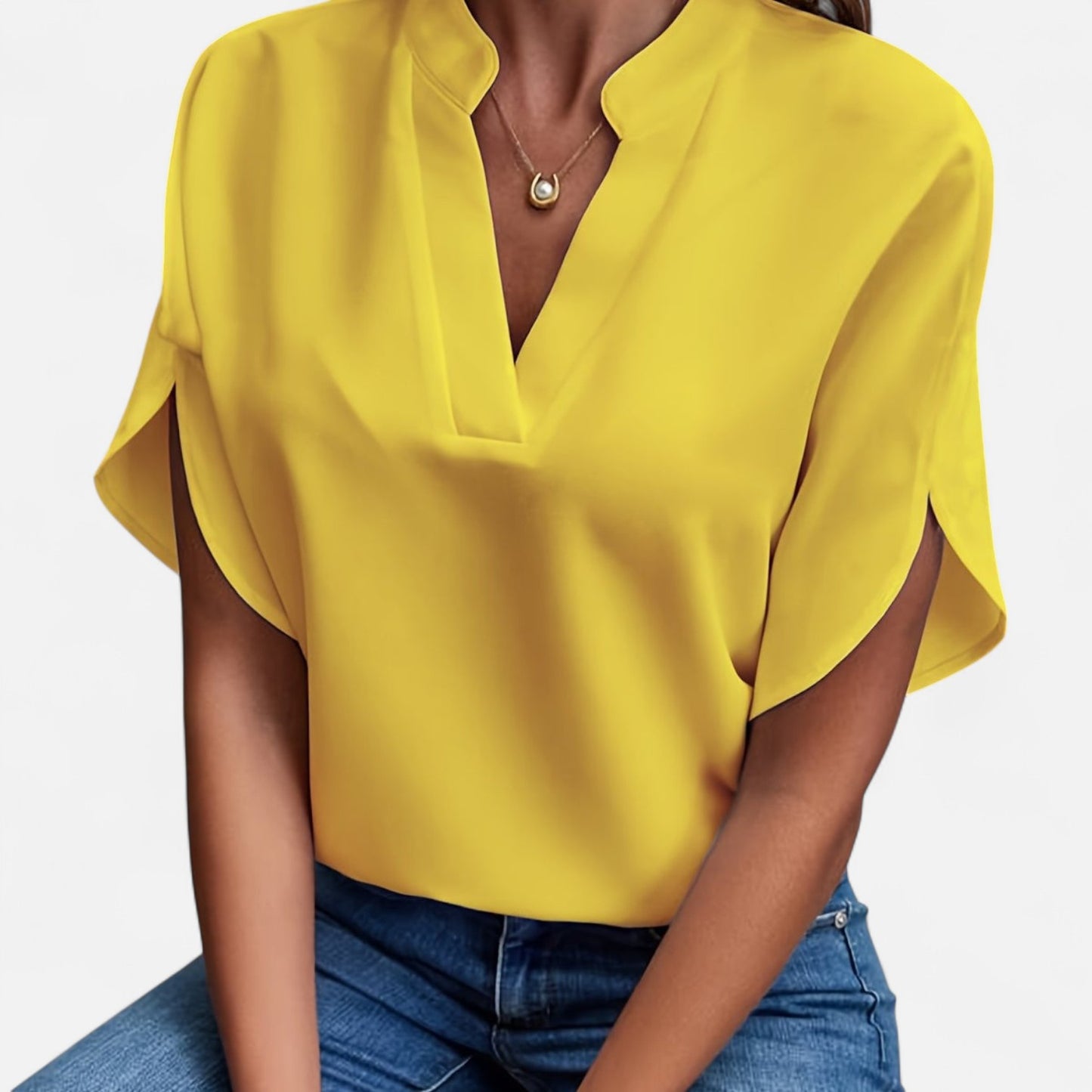 Old Monarchy | Women’s Flared Sleeve Blouse – Elegant Silhouette for Effortless Day-to-Evening Style