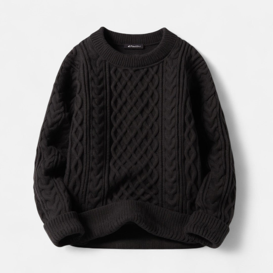 Old Monarchy | Men’s Knit Crew Neck Sweater – Timeless Warmth, Effortless Style