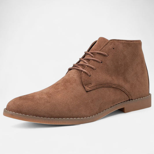 Old Monarchy | Men’s Suede Lace-Up Ankle Boots – Classic Craftsmanship, Elevated Casual Elegance