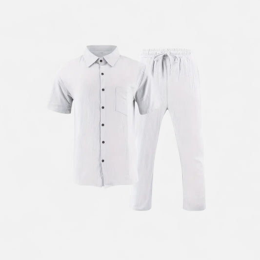 Old Monarchy | Men’s Vintage Shirt & Trouser Set – Heritage Style, Relaxed Refinement for the Modern Gentleman