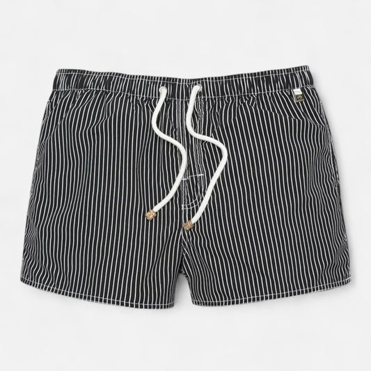Old Monarchy | Men's Striped Linen Shorts