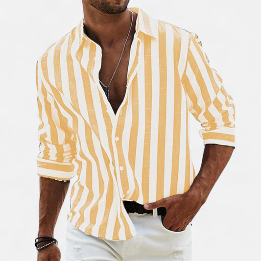 Old Monarchy | Men's Riviera Linen Shirt