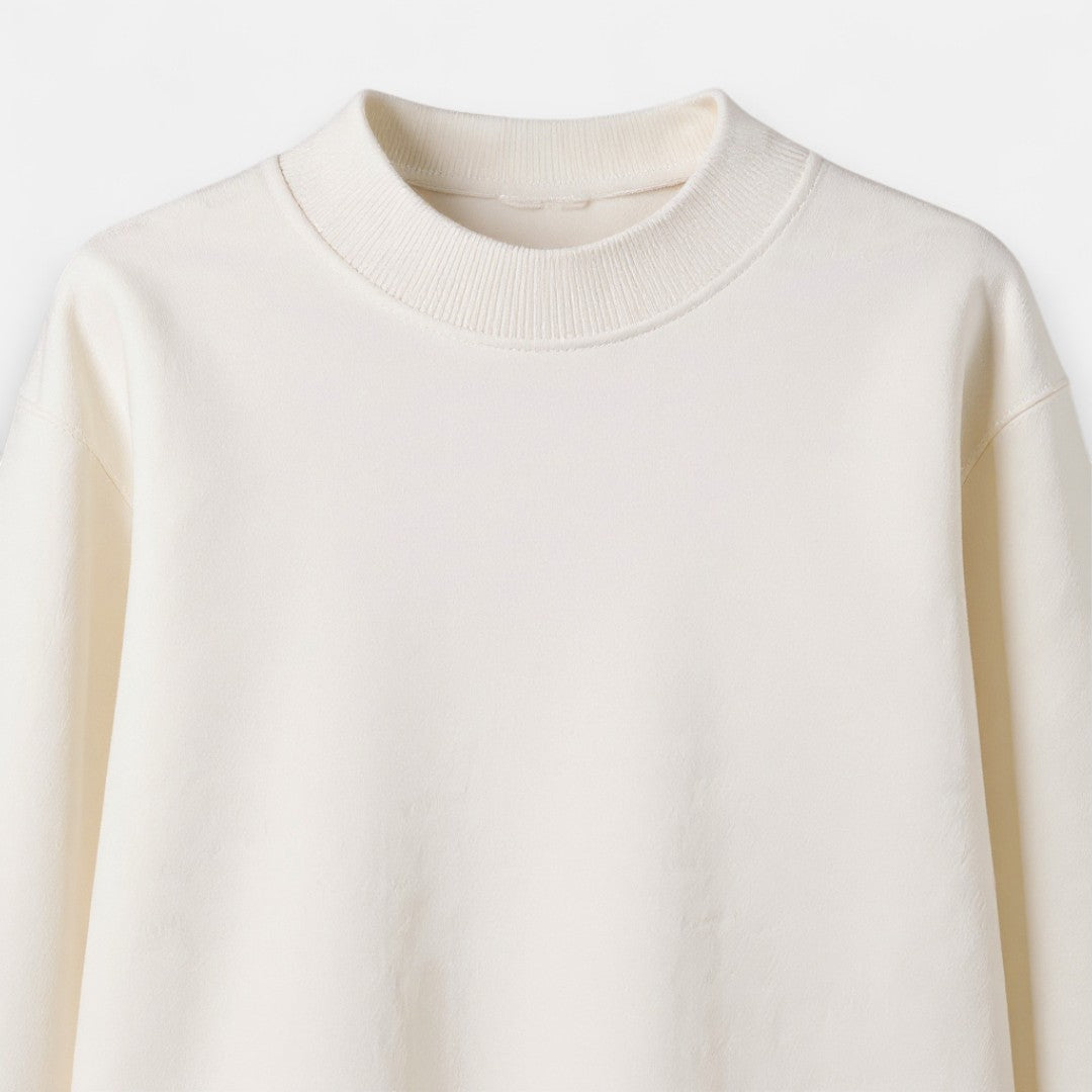 Old Monarchy | Men’s Half-Turtleneck Sweater – Refined Comfort, Modern Layering