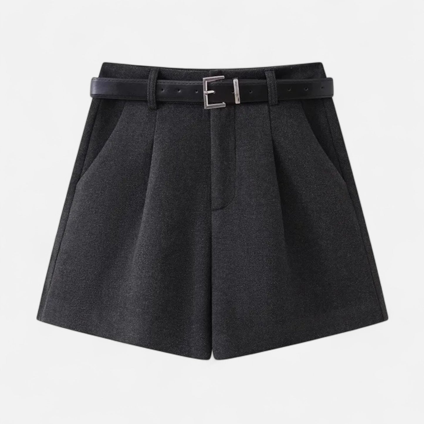 Old Monarchy | Women’s Black A-Line Skort – Casual Summer Elegance