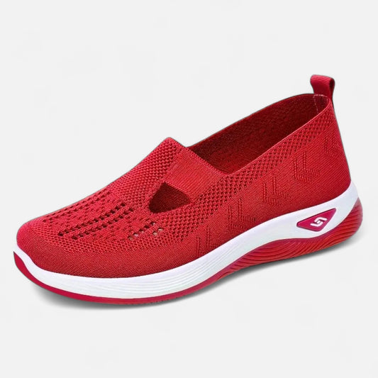 Old Monarchy | Women’s Mesh Slip-On Walking Trainers – Lightweight Support, Effortless Fit for Everyday Versatility