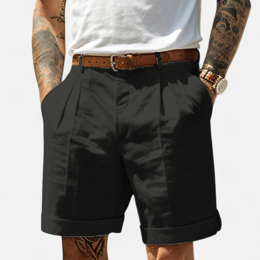 Men’s Summer Tailored Shorts – Timeless Cut, Quiet Luxury