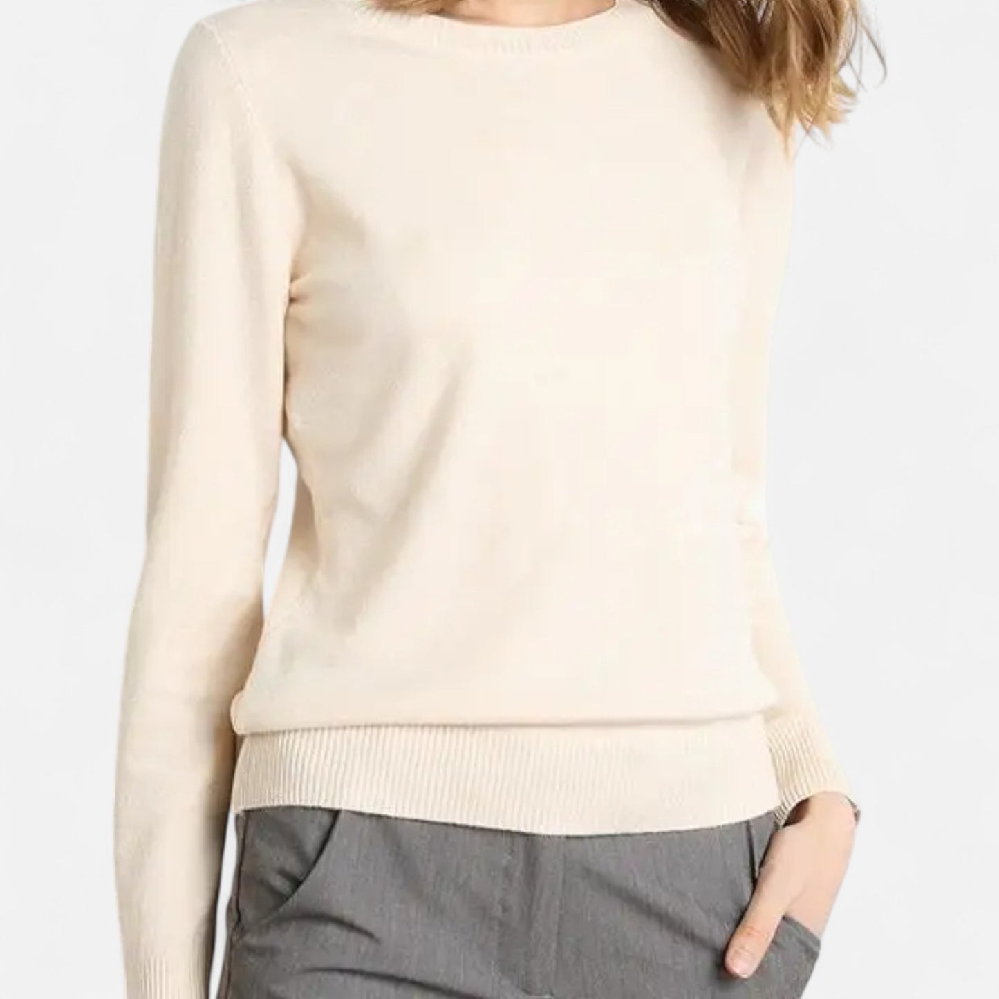 Old Monarchy | Women’s Merino Wool O-Neck Sweater