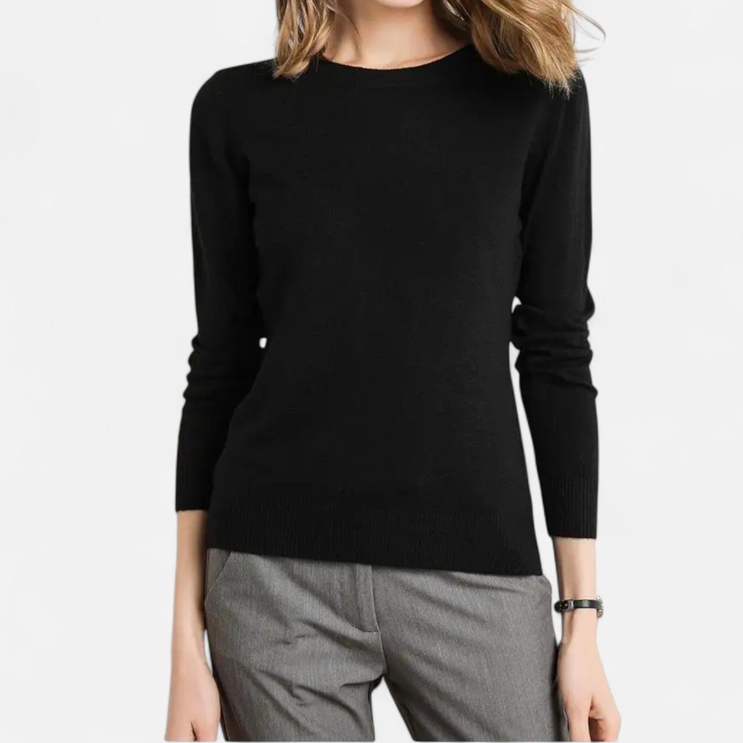 Old Monarchy | Women’s Merino Wool O-Neck Sweater