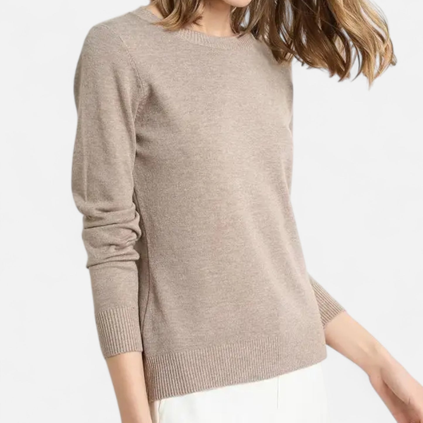 Old Monarchy | Women’s Merino Wool O-Neck Sweater