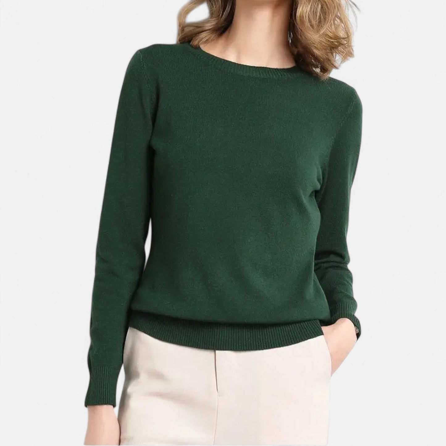 Old Monarchy | Women’s Merino Wool O-Neck Sweater