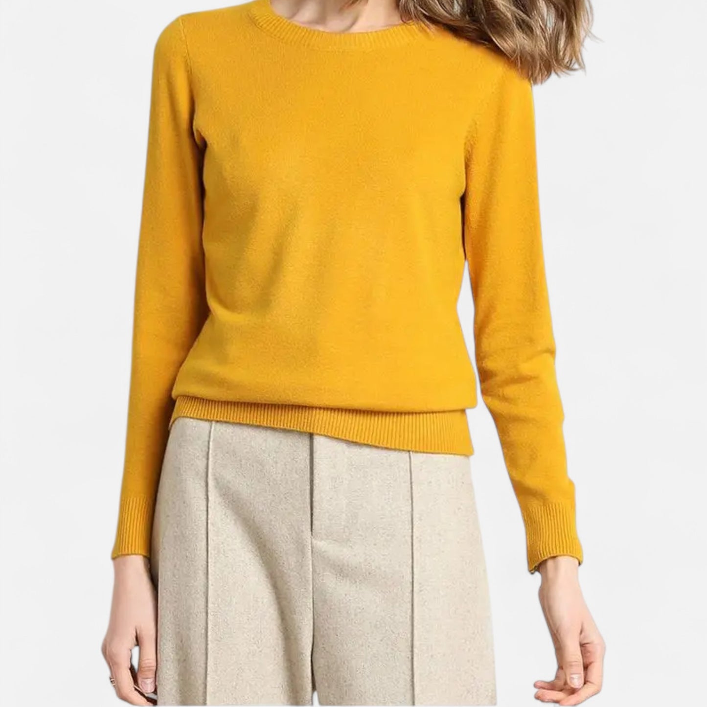Old Monarchy | Women’s Merino Wool O-Neck Sweater