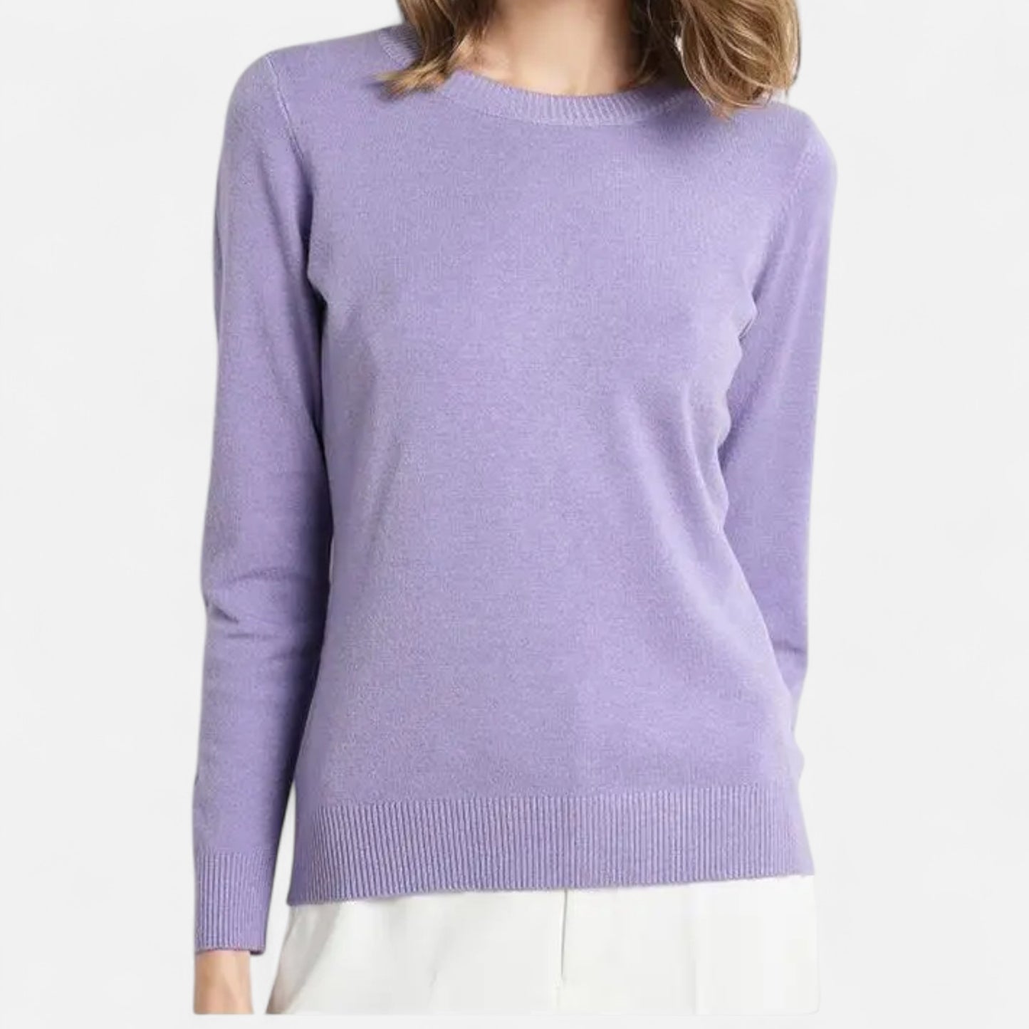 Old Monarchy | Women’s Merino Wool O-Neck Sweater