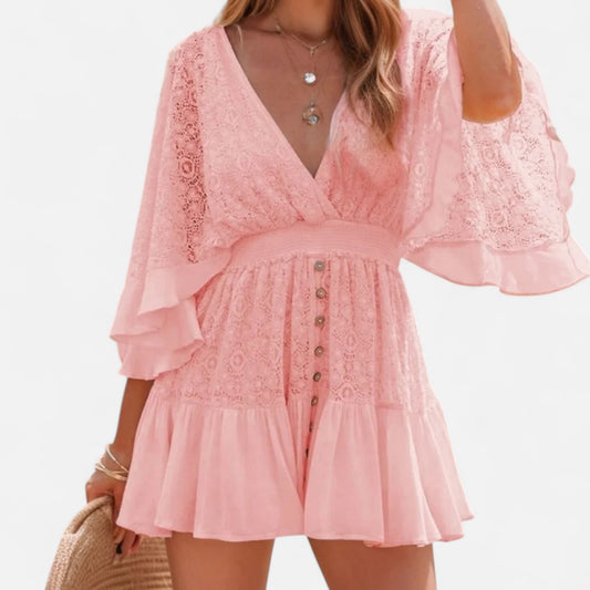 Old Monarchy | Women's Summer Mini Dress – Lightwear Style, Effortless Seasonal Elegance