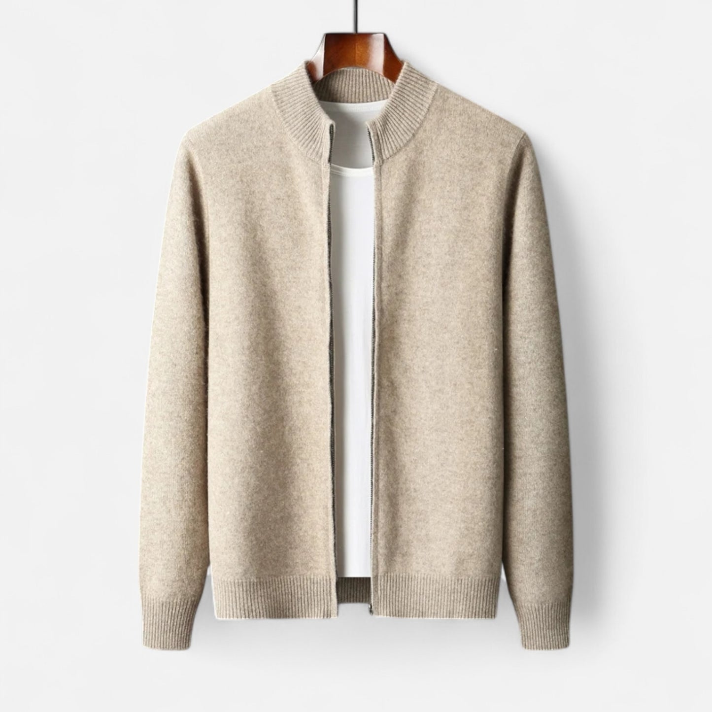 Old Monarchy | Men’s Merino Wool Mock Neck Sweater