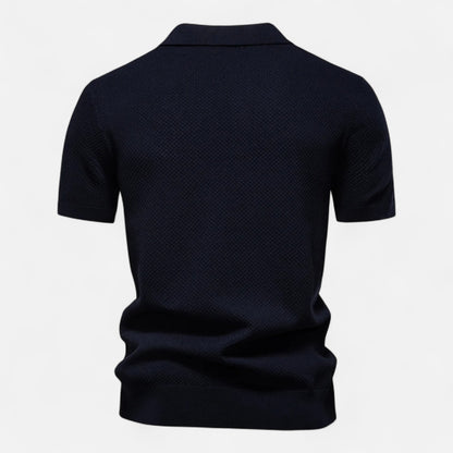 Old Monarchy | Men’s Knit Polo Shirt – Elegant Comfort for Leisure & Business