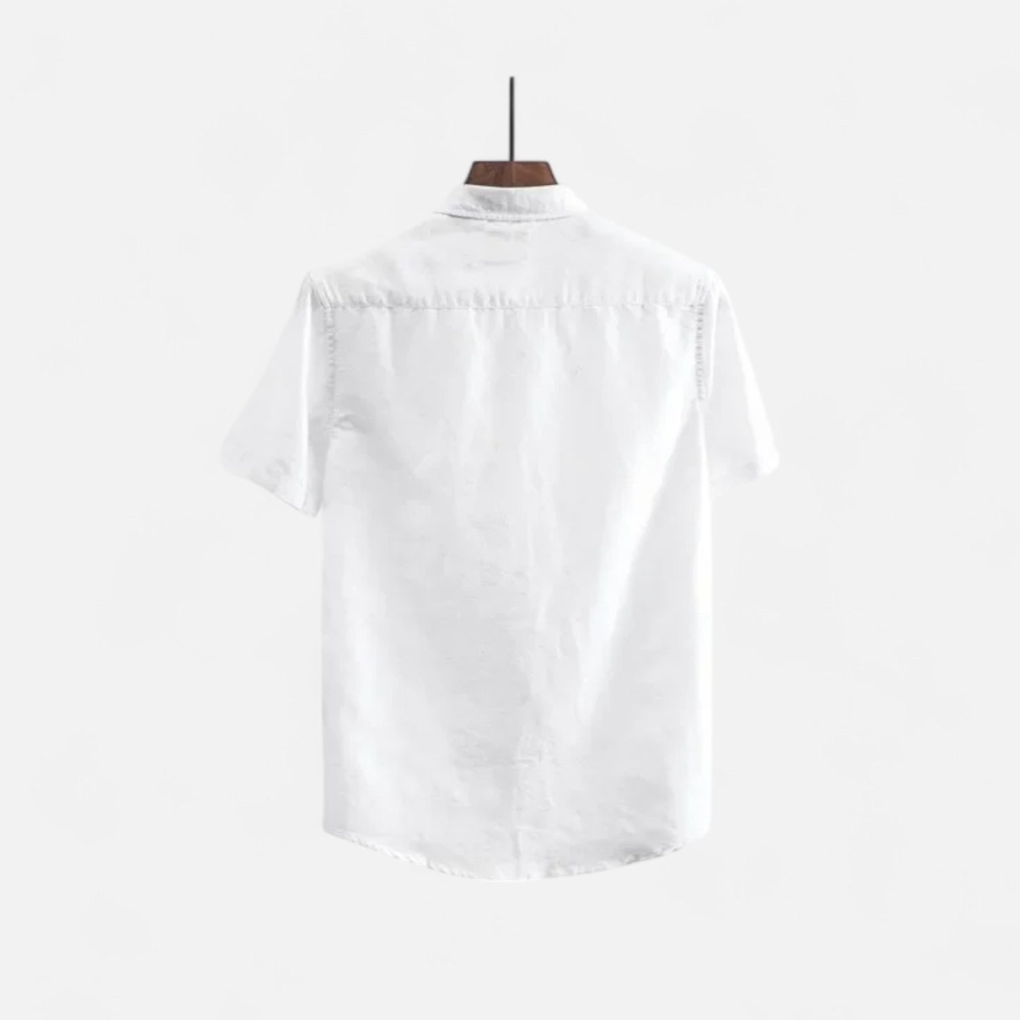 Old Monarchy | Men’s Linen Short-Sleeved Shirt – Lightweight Comfort for Summer Days