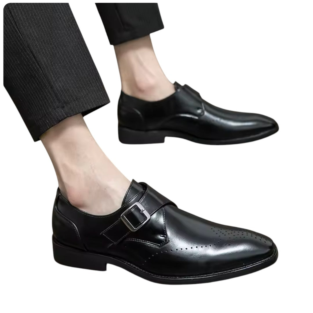 Old Monarchy | Italian Men’s Leather Loafers – Classic Formal Slip-On Shoes
