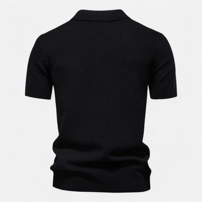 Old Monarchy | Men’s Knit Polo Shirt – Elegant Comfort for Leisure & Business