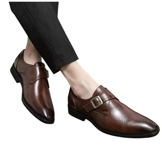 Old Monarchy | Italian Men’s Leather Loafers – Classic Formal Slip-On Shoes