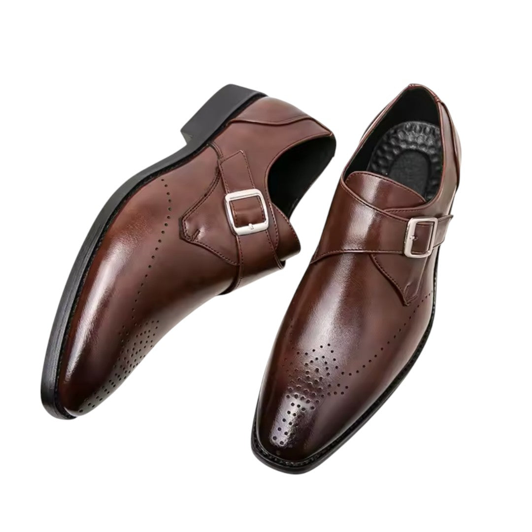 Old Monarchy | Italian Men’s Leather Loafers – Classic Formal Slip-On Shoes