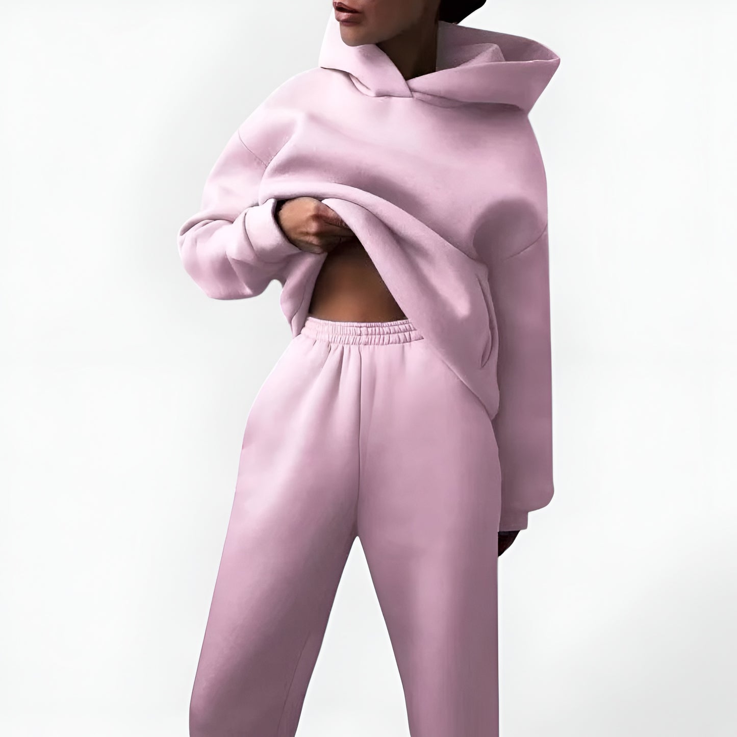 Old Monarchy | Women’s Two-Piece Lounge Tracksuit – Hooded Sweatshirt & Trousers