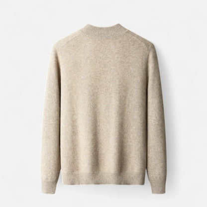Old Monarchy | Men’s Merino Wool Mock Neck Sweater