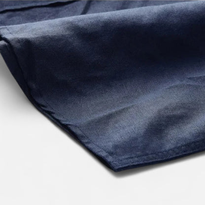 Old Monarchy | Men’s Linen Short-Sleeved Shirt – Lightweight Comfort for Summer Days