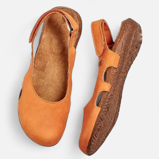 Old Monarchy | Women’s Orthopaedic Closed-Toe Sandals – Cushioned Support with Classic Everyday Style