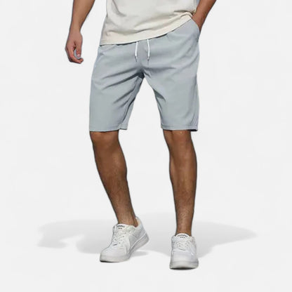 Men’s High-Waisted Shorts – Vintage Structure, Modern Versatility