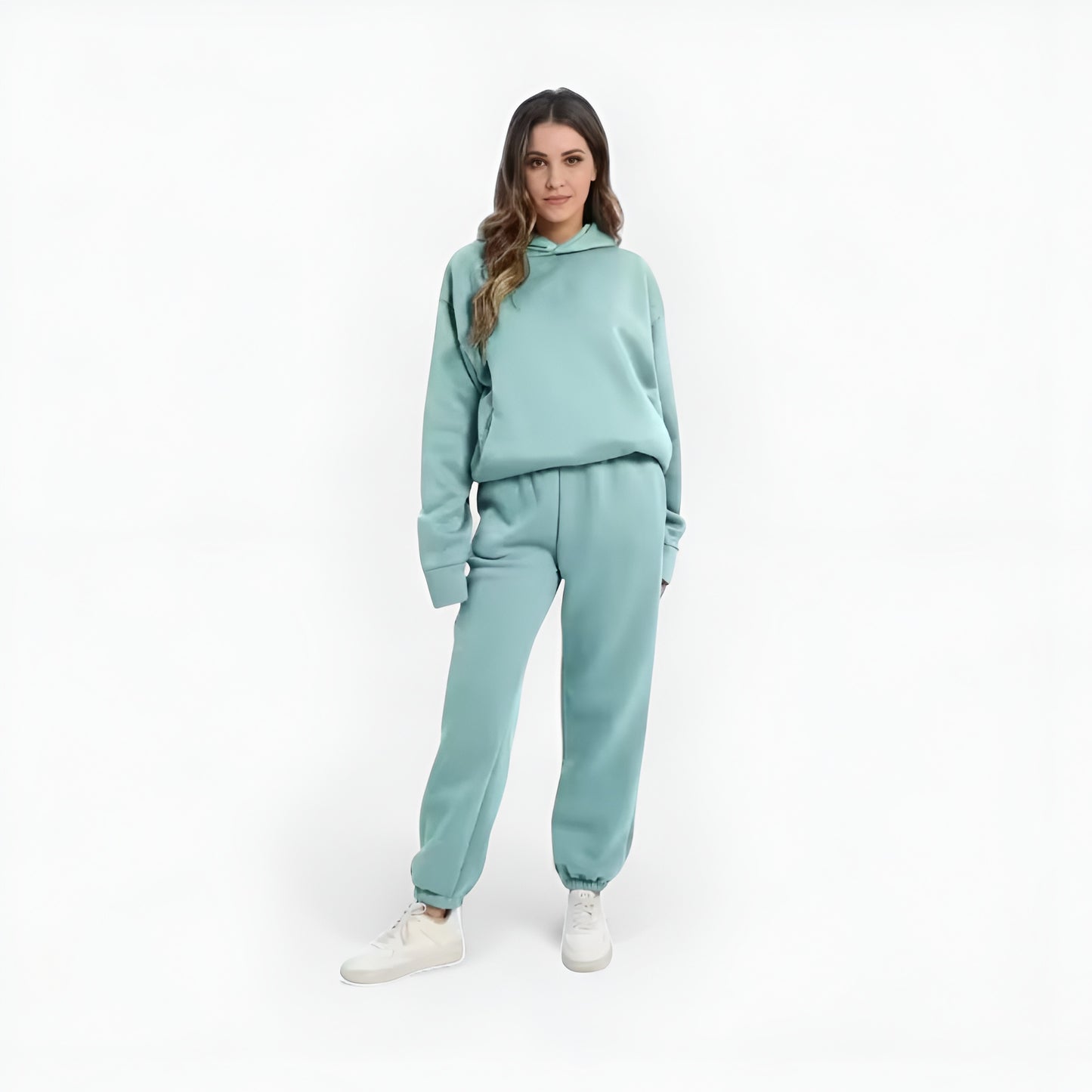 Old Monarchy | Women’s Two-Piece Lounge Tracksuit – Hooded Sweatshirt & Trousers