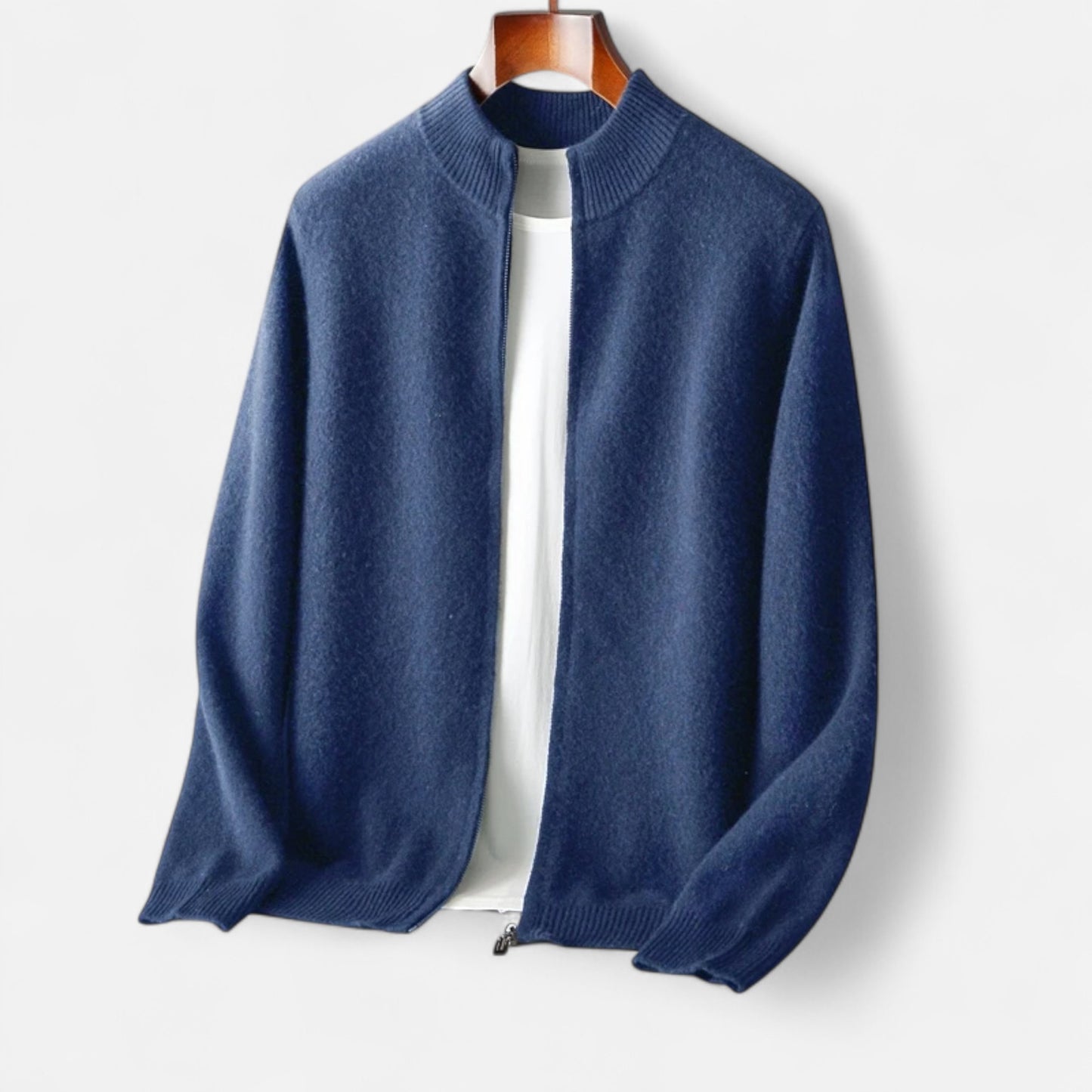 Old Monarchy | Men’s Merino Wool Mock Neck Sweater