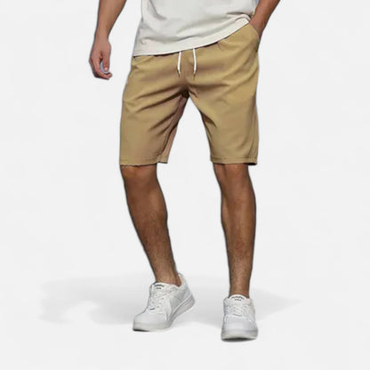 Men’s High-Waisted Shorts – Vintage Structure, Modern Versatility