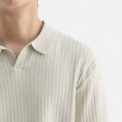 Old Monarchy | Men’s Silk Polo Shirt – Breathable Short Sleeve for Summer Elegance