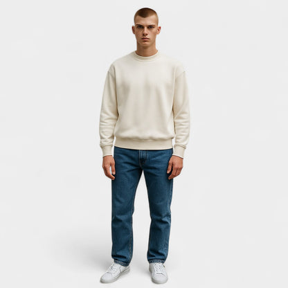 Old Monarchy | Men’s Half-Turtleneck Sweater – Refined Comfort, Modern Layering
