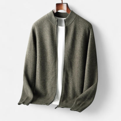 Old Monarchy | Men’s Merino Wool Mock Neck Sweater
