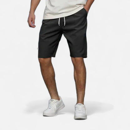 Men’s High-Waisted Shorts – Vintage Structure, Modern Versatility
